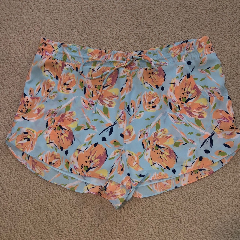 Floral Flowy Shorts